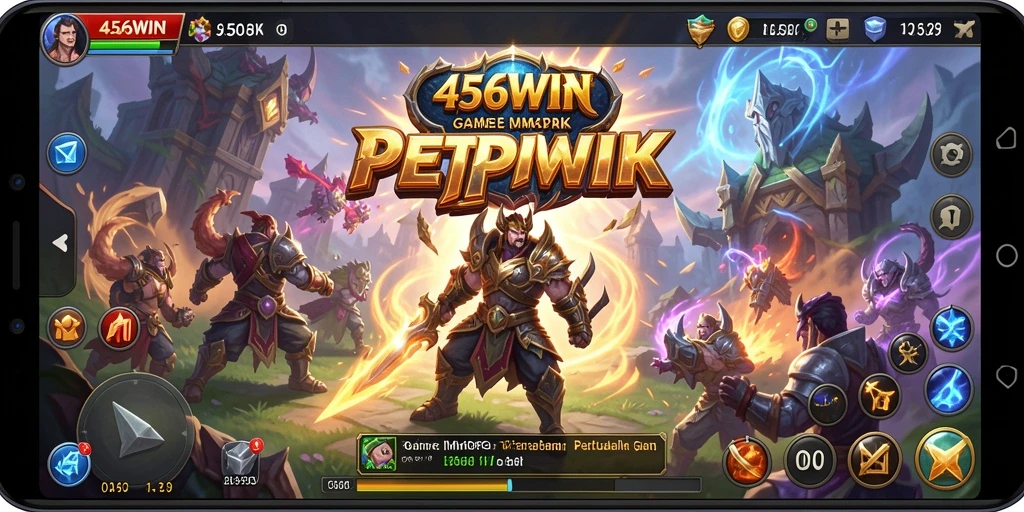 Tampilan gameplay <strong>456WIN</strong> yang seru dan penuh aksi dalam dunia MMORPG.