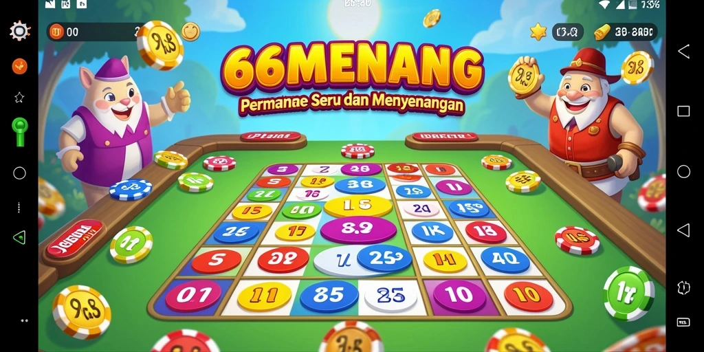 Tampilan menawan dari permainan Bingo 66MENANG.