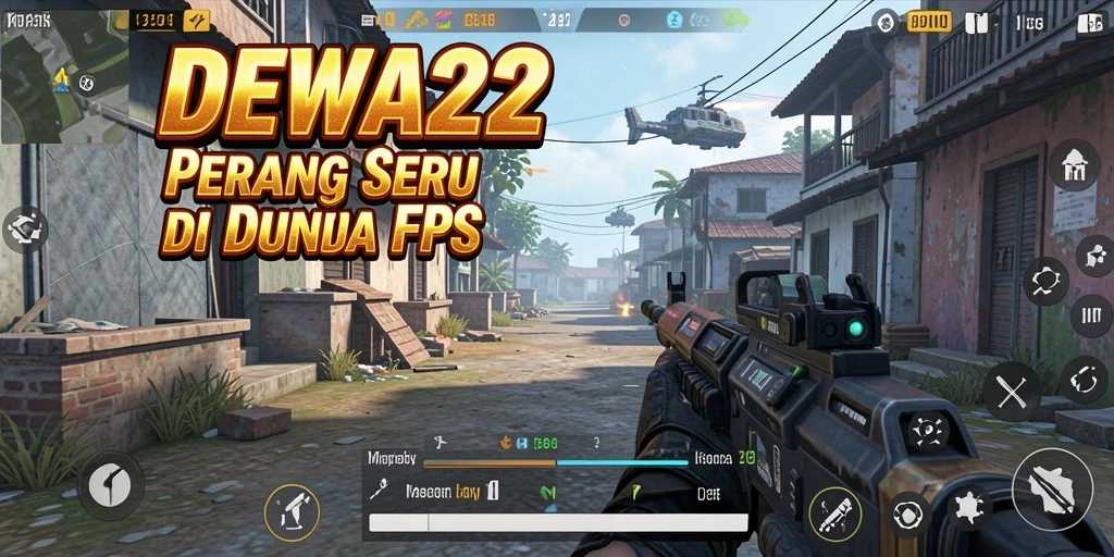 Gameplay DEWA22 menampilkan aksi tembak-menembak yang mendebarkan dan grafik yang memukau.