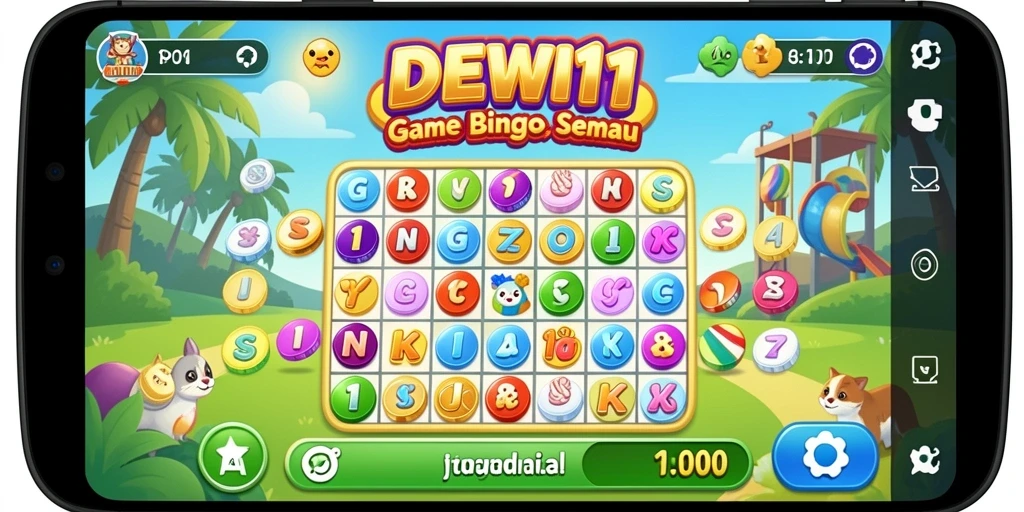 Tampilan gameplay DEWI11 yang mengasyikkan dan interaktif.