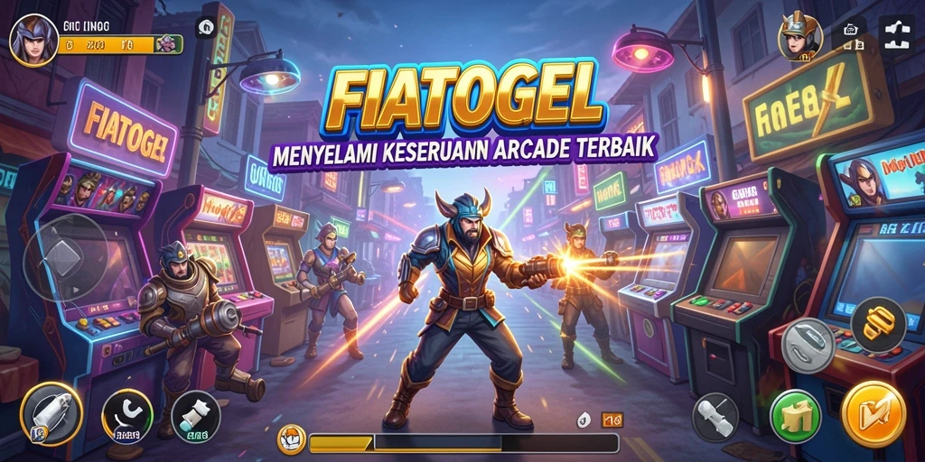 Tampilan menarik gameplay FIATOGEL yang seru dan menyenangkan.