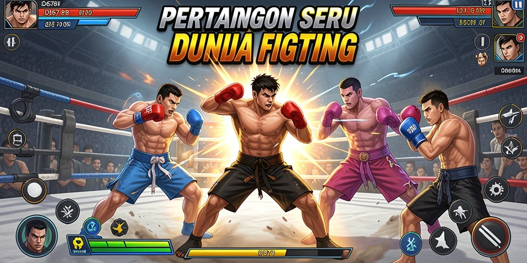 Screenshot dari gameplay seru dalam ID6788 yang menunjukkan aksi pertarungan.