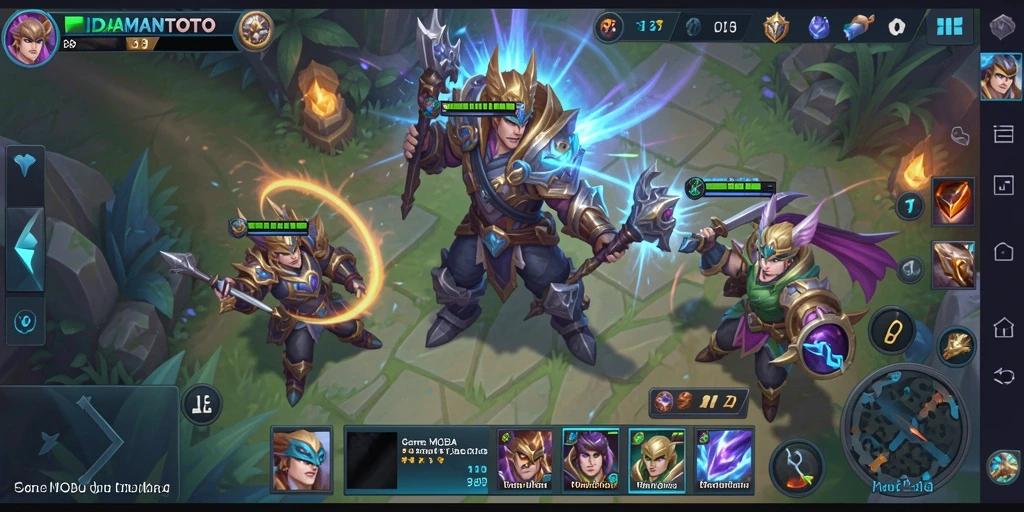 Tampilan gameplay seru di IDAMANTOTO dengan karakter aksi yang menegangkan.