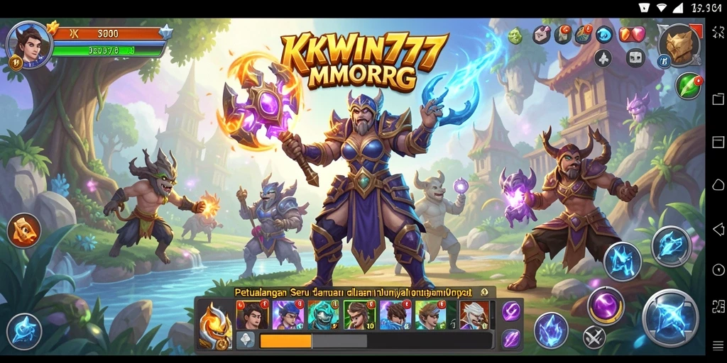 Gameplay seru dalam KKWIN777 dengan karakter yang beragam.