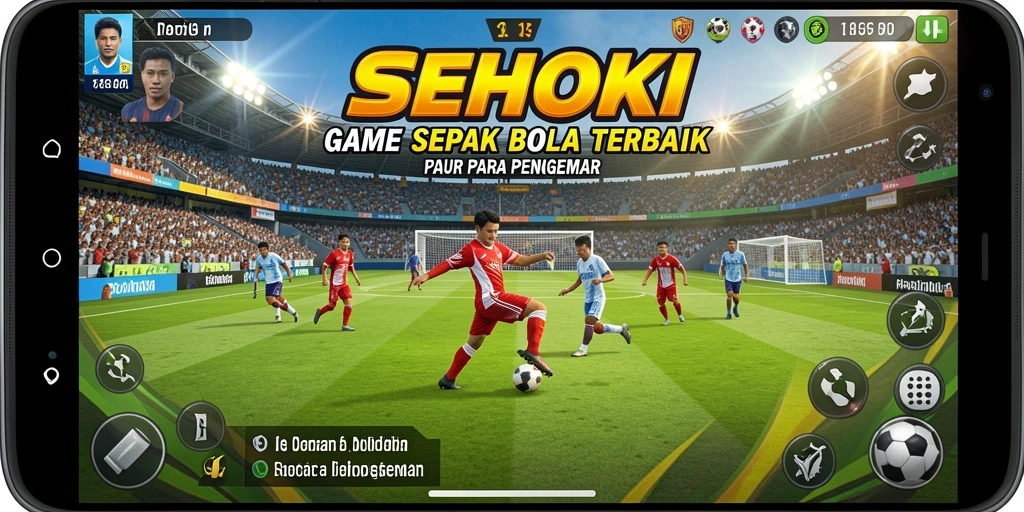 Screenshot gameplay SEHOKI yang menampilkan aksi seru di lapangan.