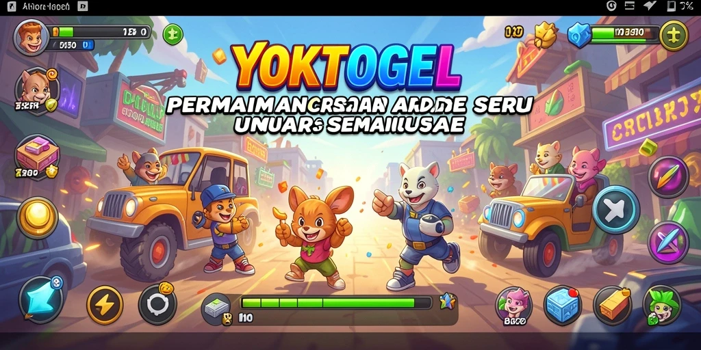 Tangkapan layar YOKTOGEL menampilkan keseruan gameplay Arcade yang dinamis.